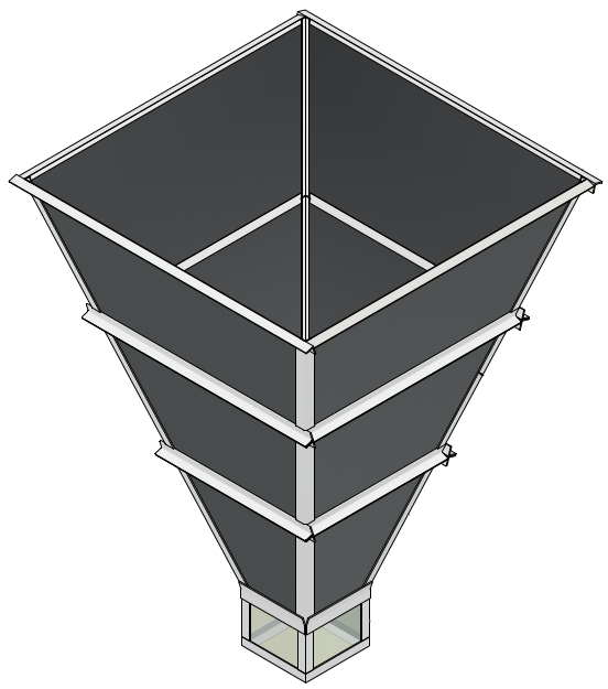 RHINO prototype horn. Diagram by Adrian Galtress.